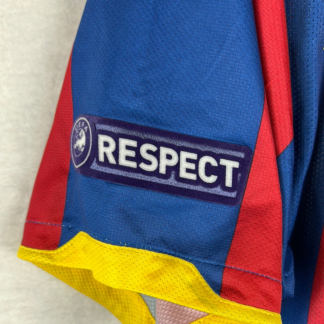 Barcelona 2010/2011 Player Issue Home Shirt - Champions League Final - Mascherano 20