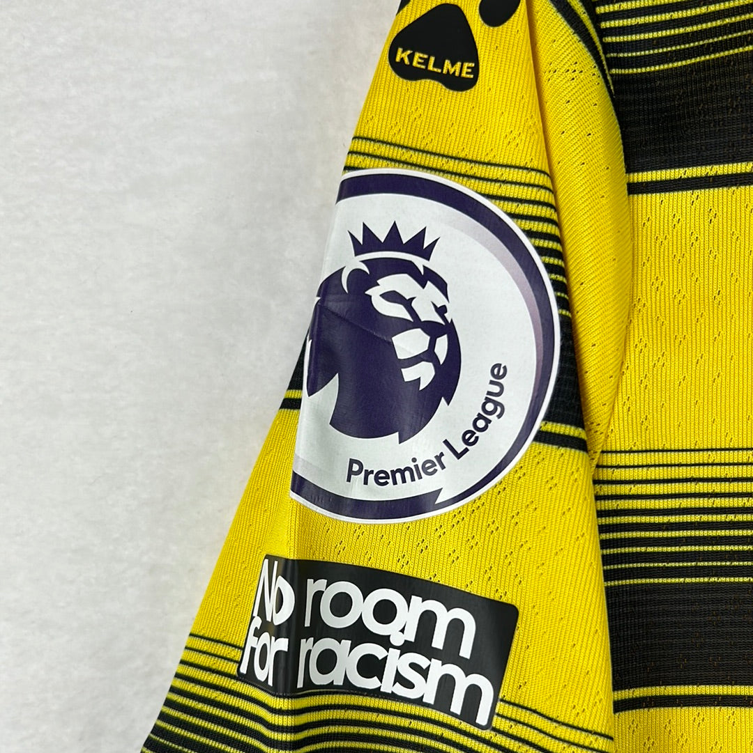 Watford 2021/2022 Match Worn Home Shirt - Sarr 9