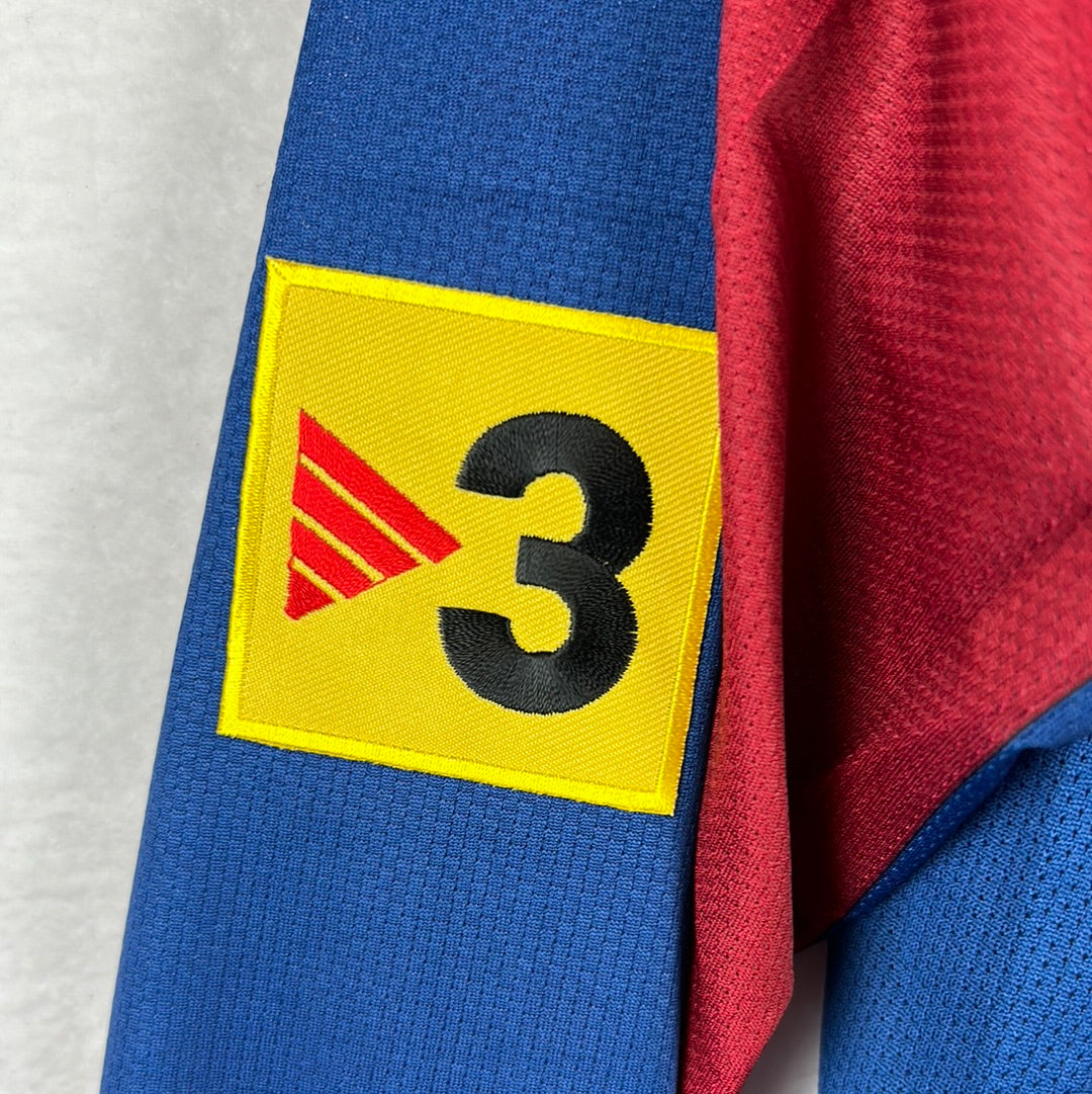 Barcelona 2007/2008 Player Issue Home Shirt - Bojan 27 - Long Sleeve