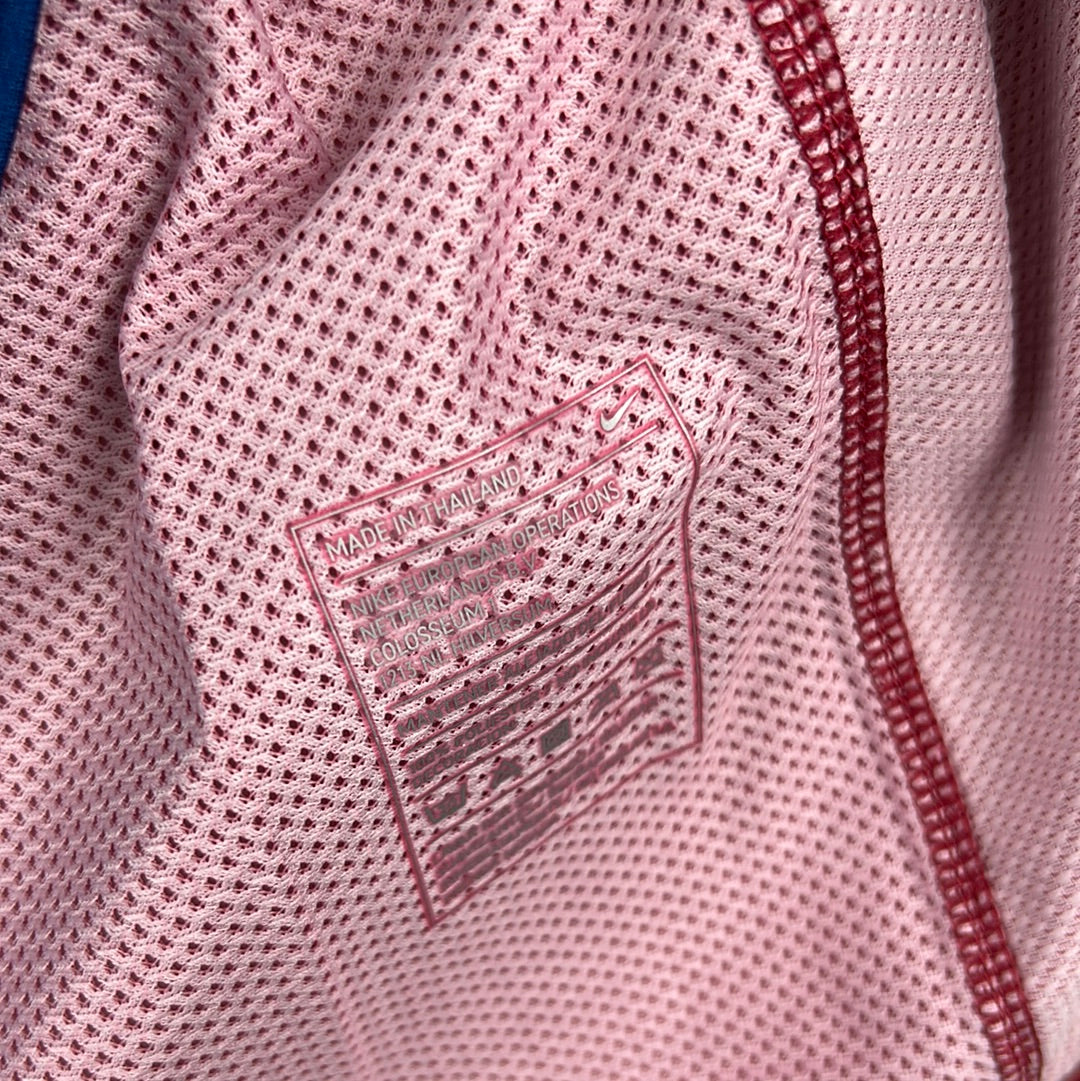 Barcelona 2008/2009 Player Issue Home Shirt - Caceres 2 - Short Sleeve