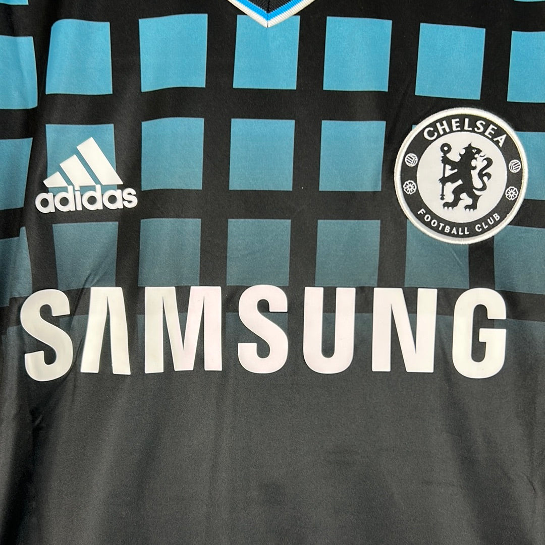 Chelsea 2011/2012 Player Issue Away Shirt - David Luiz 4