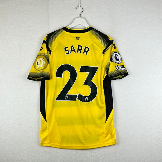 Watford 2021/2022 Match Worn Home Shirt - Sarr 9