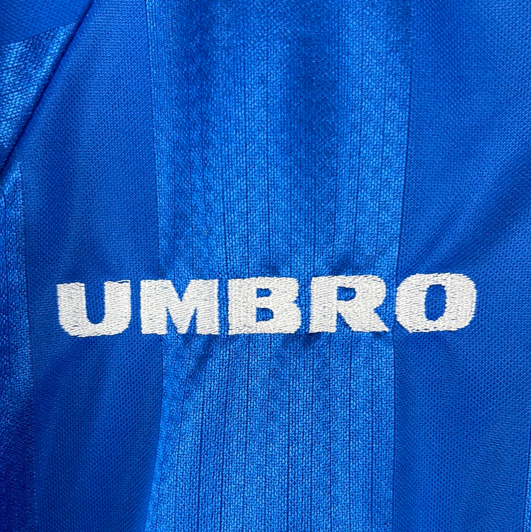 Chelsea 1997/1998 Long Sleeve Home Shirt - DI MATTEO - Excellent Condition
