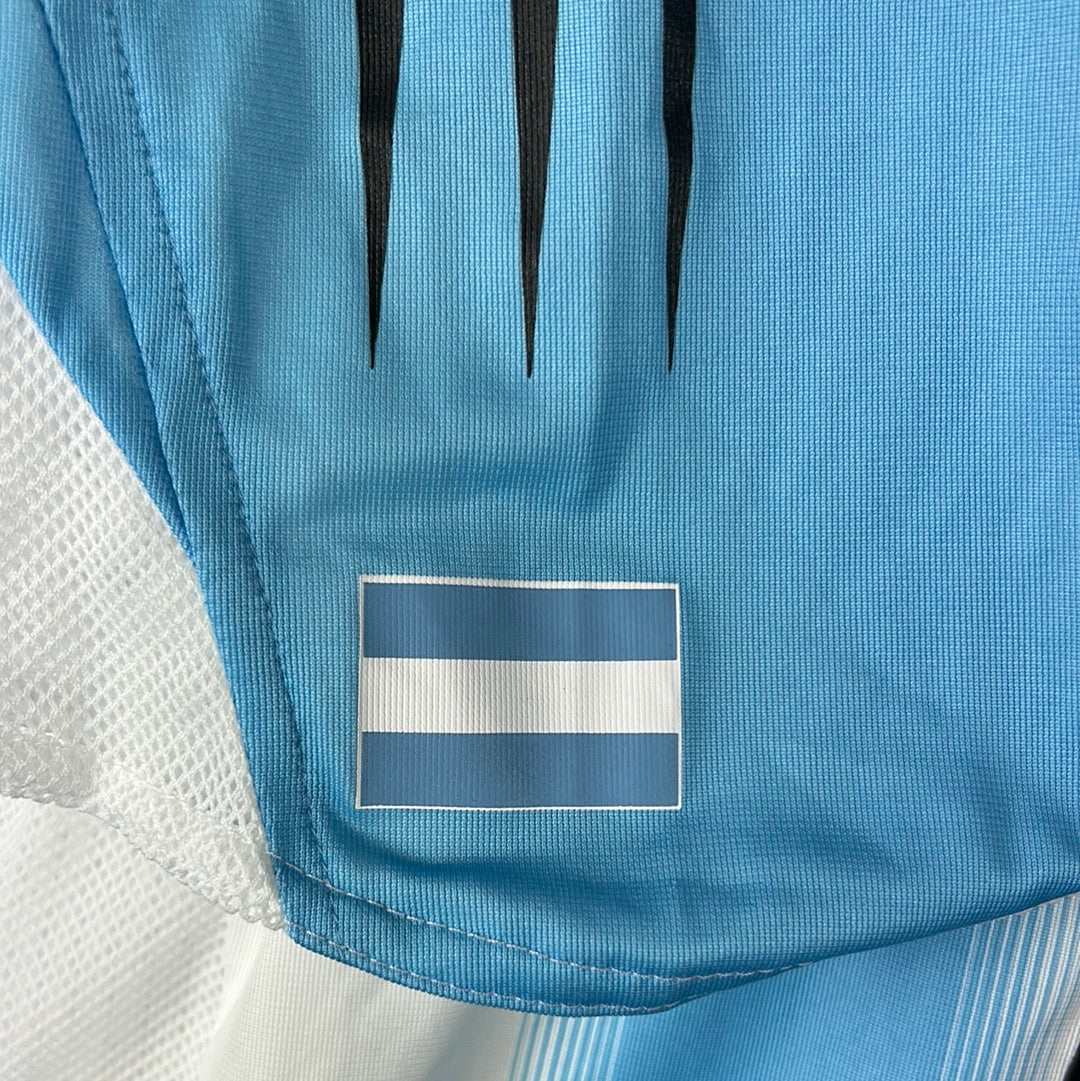 Argentina Match Issued 2004 Home Shirt - Henize 6