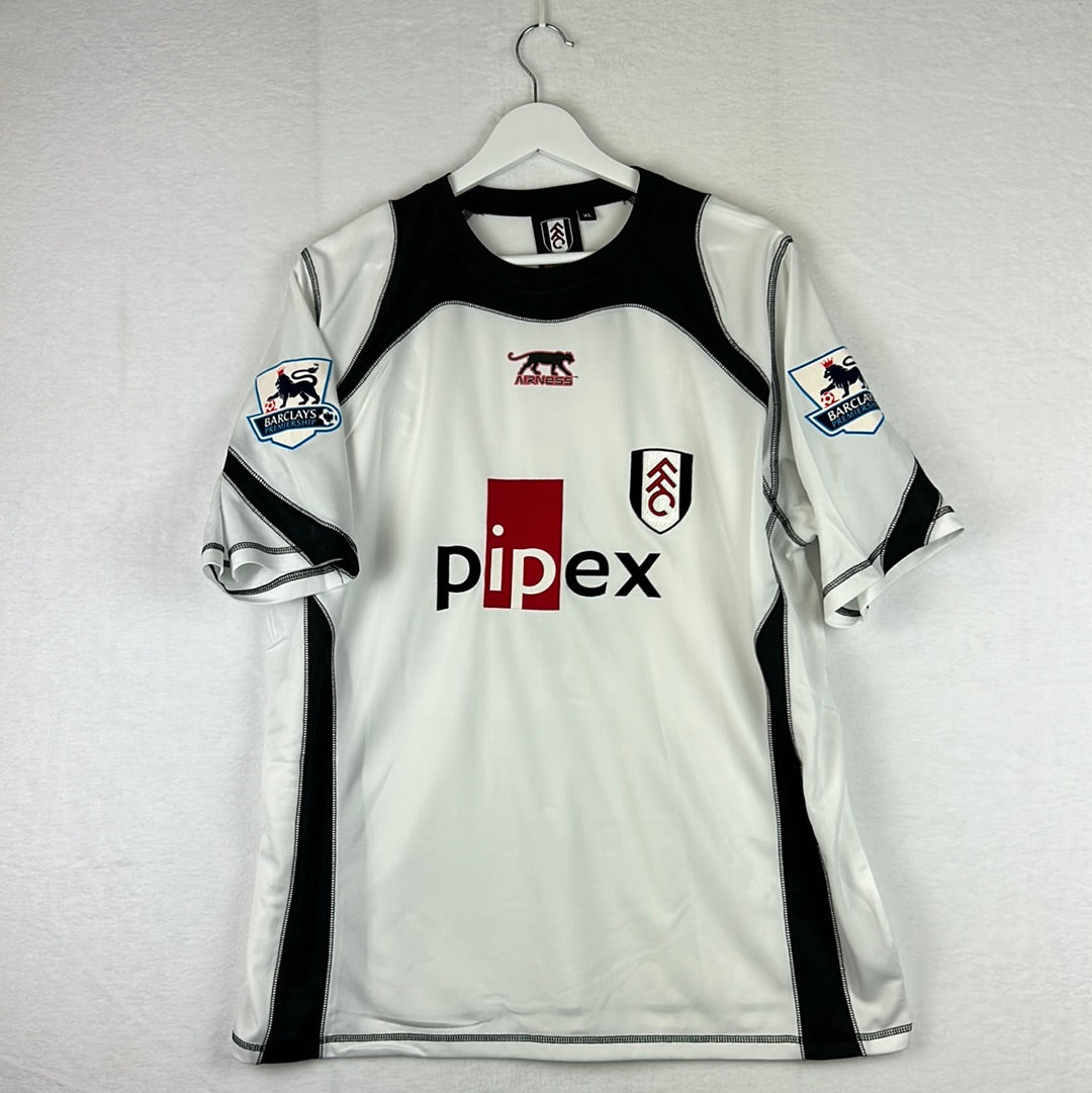 Fulham 2006/2007 Match Issued Home Shirt - Quedrue 4