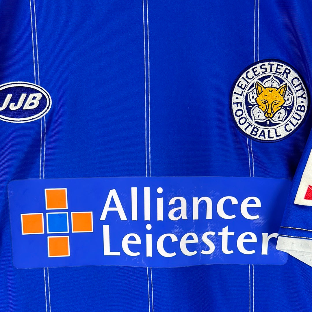 Leicester City 2006-2007 Player Issue Home Shirt - Maybury 2