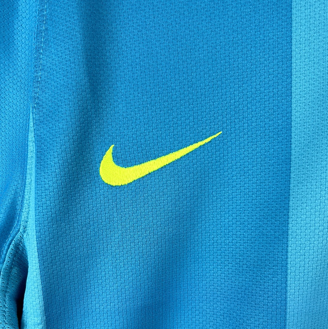 Barcelona 2007/2008 Player Issue Away Shirt - Xavi 6