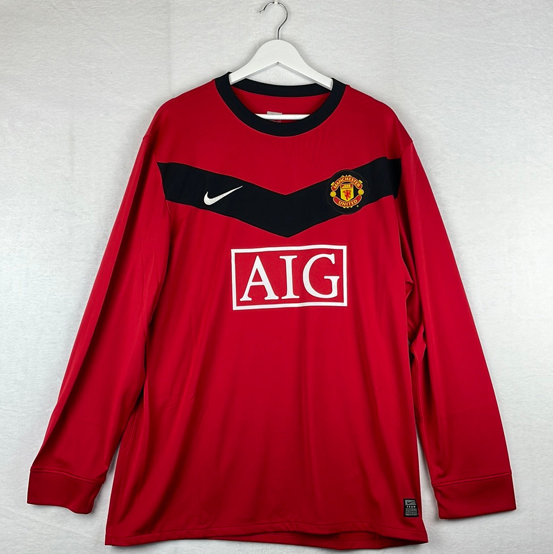 2008-09 Manchester United Third away Shirt Ronaldo 7 long sleeve