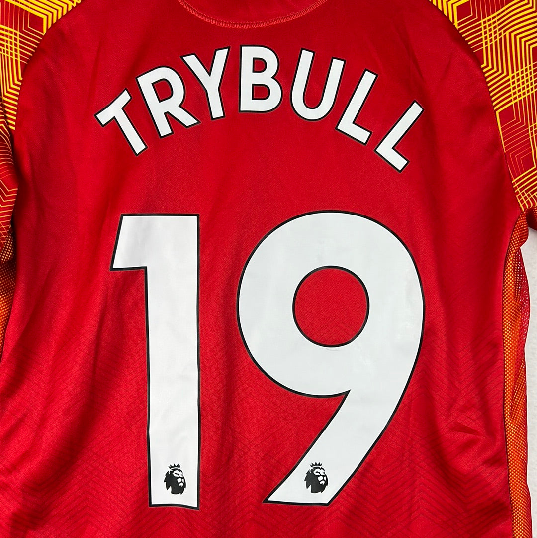 Norwich City 2019/2020 Match Worn Away Shirt - Trybull 19