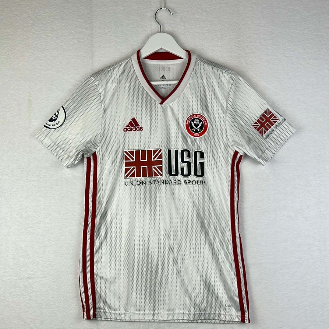 Sheffield United 2019/2020 Match Worn Away Shirt - Baldock 2