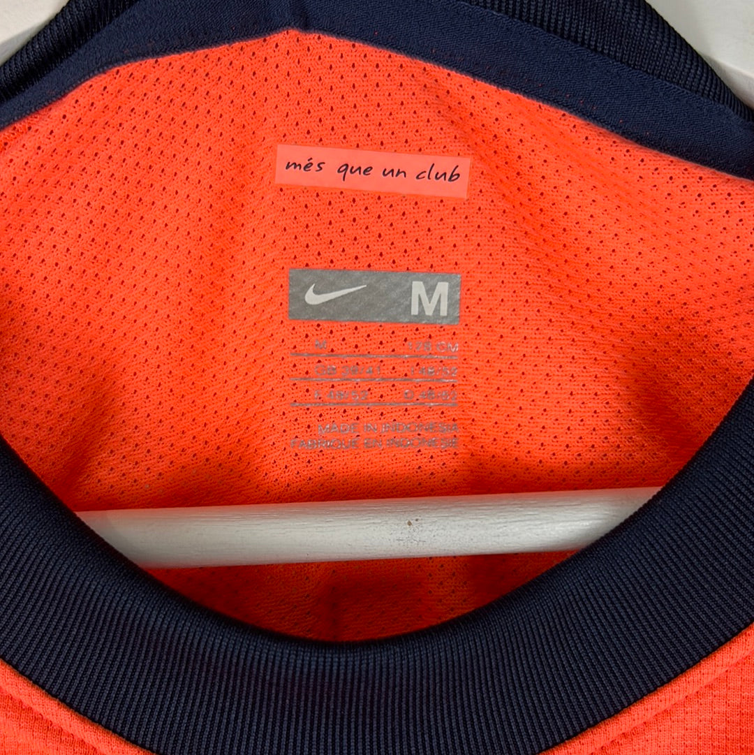Barcelona 2009/2010 Player Issue Away Shirt - Bojan 11 - La Liga