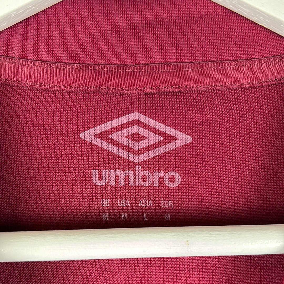 Burnley 2020/2021 Match Worn/ Issued Away Shirt - Wood 9