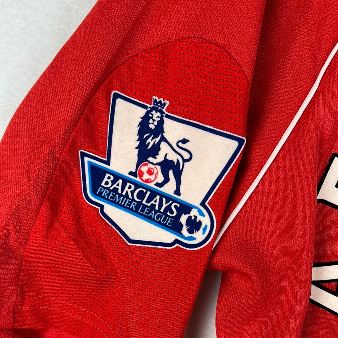 Middlesbrough 2008/2009 Player Issue Home Shirt - Afonso Alves 12