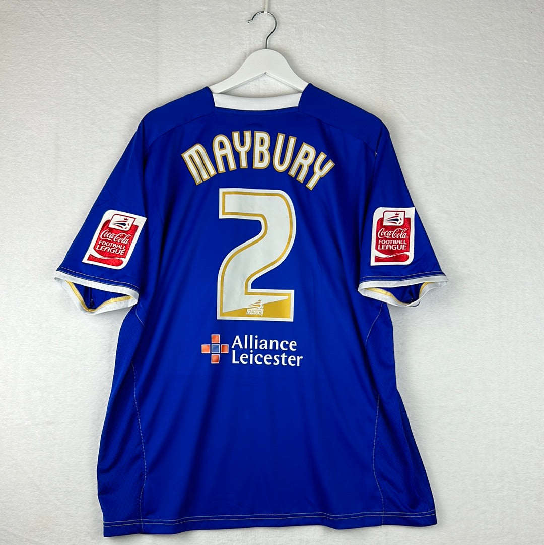 Leicester City 2006-2007 Player Issue Home Shirt - Maybury 2