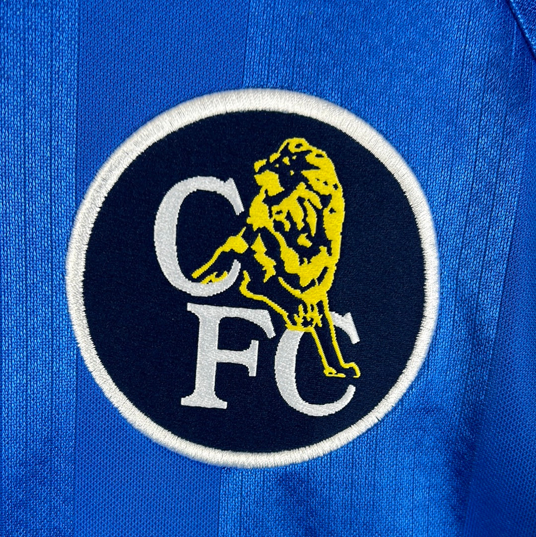 Chelsea 1997/1998 Long Sleeve Home Shirt - DI MATTEO - Excellent Condition