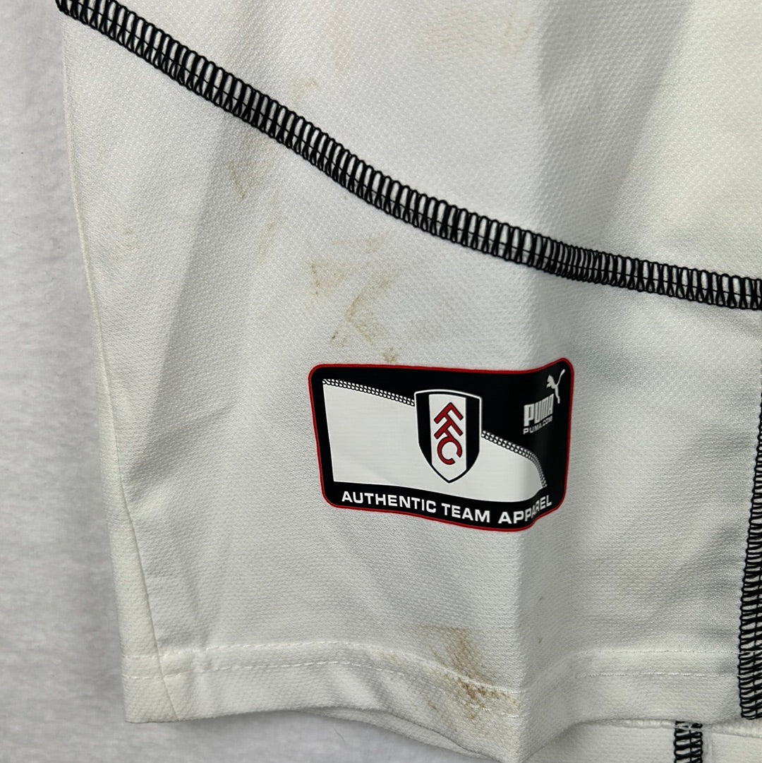 Fulham 2002/2003 Match Worn Home Shirt - Malbranque 5