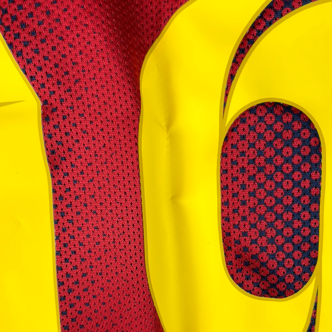Barcelona 2012/2013 Player Issue Home Shirt - Montoya 19