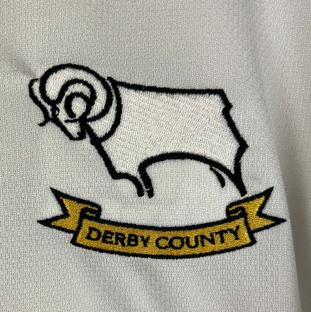 Derby County 1999/2000 Player Issue/ Match Worn Home Shirt - West 34