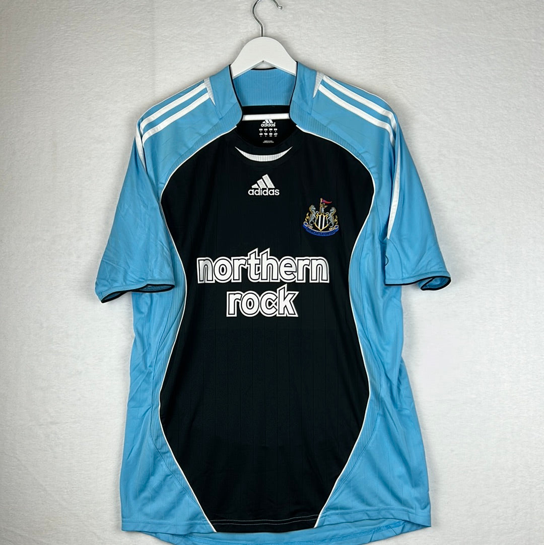 Newcastle United 2006/2007 Matchworn Shirt - Duff 11 - UEFA Cup