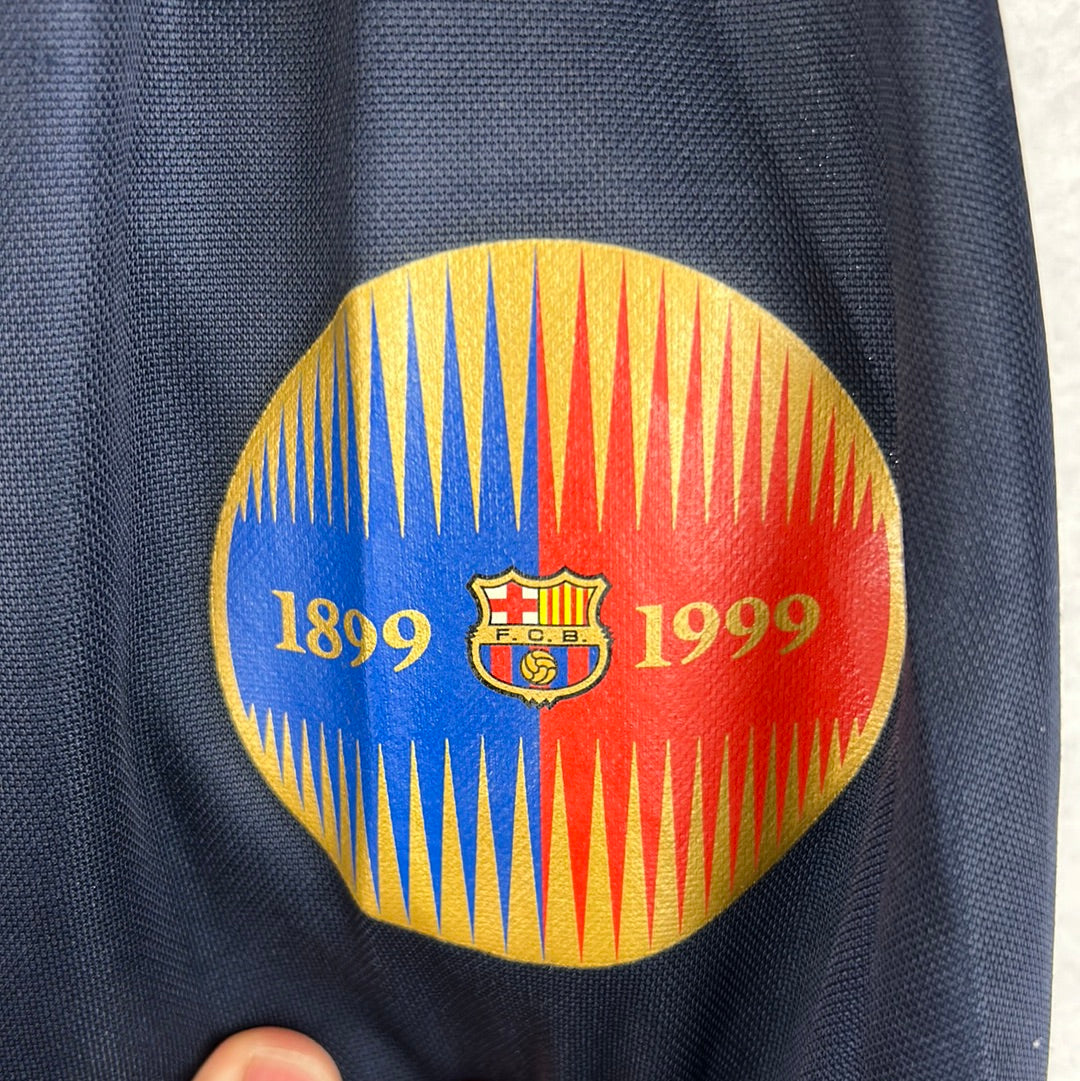 Barcelona 1999/2000 Home Shirt - Medium - Excellent Condition
