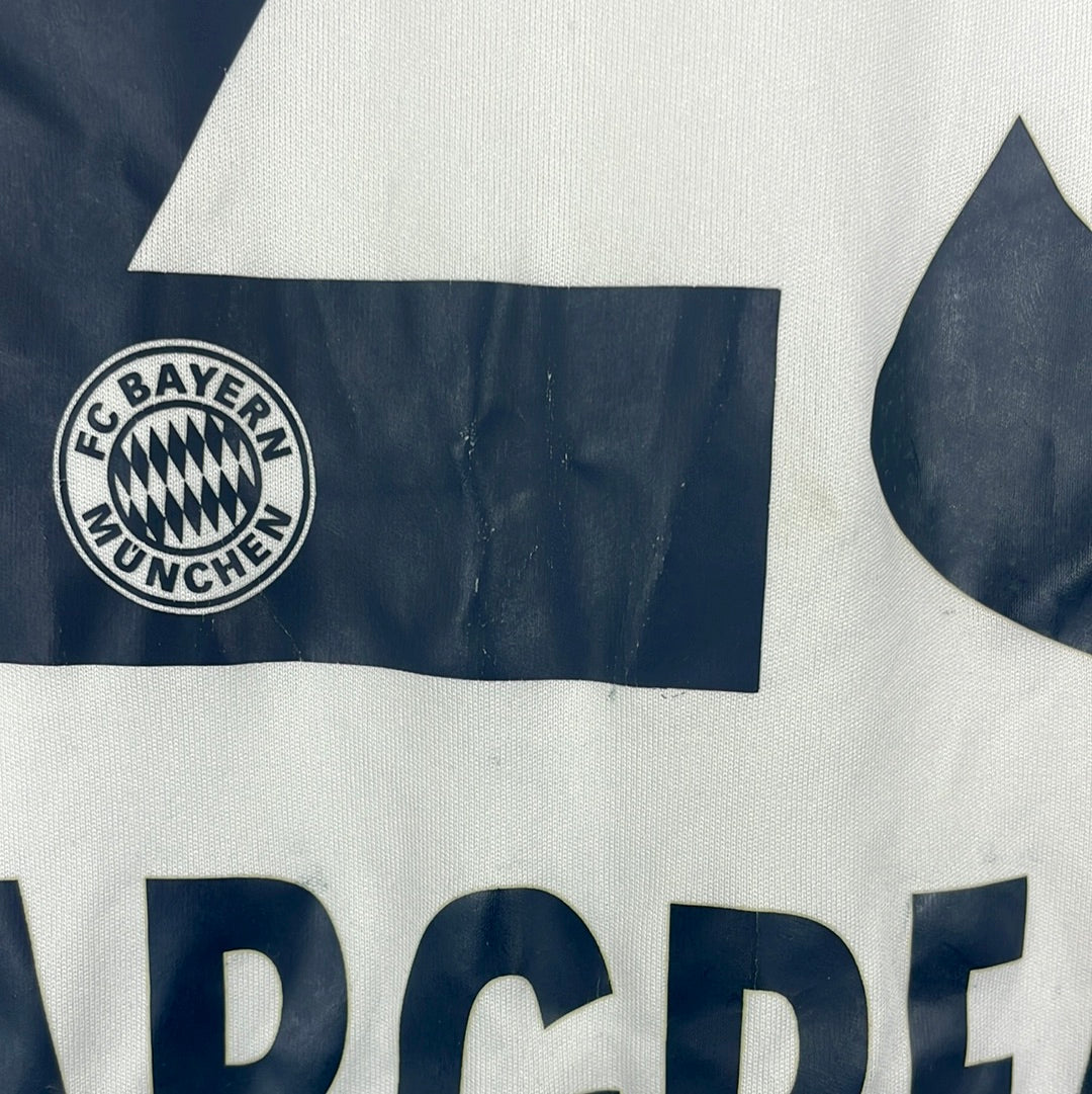 Bayern Munich 2006/2007 Player Issue Away Shirt - Hargreaves 23