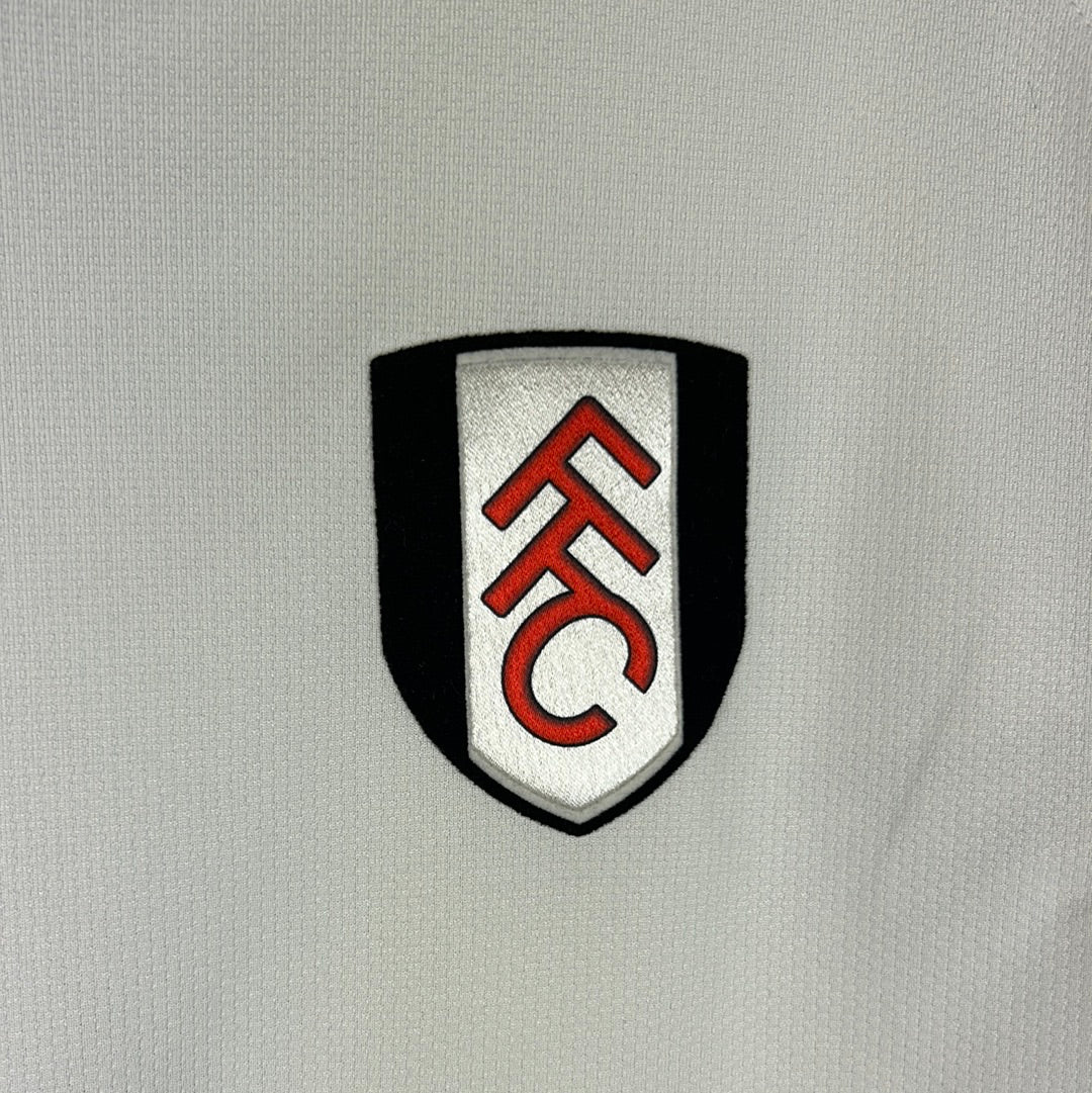 Fulham 2008/2009 Match Worn/ Issued Home Shirt - Johnson 8