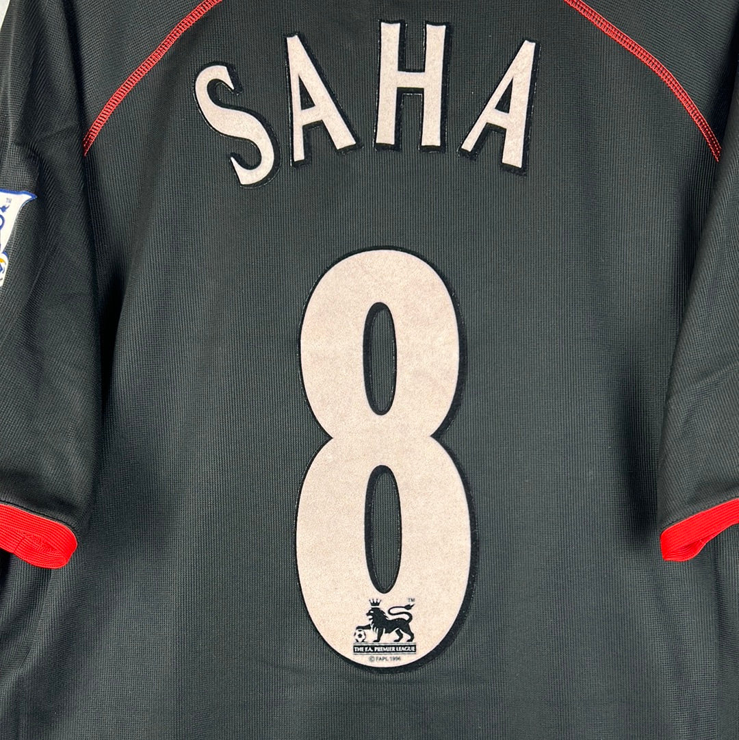Fulham 2003/2004 Match Issued Away Shirt - Saha 8
