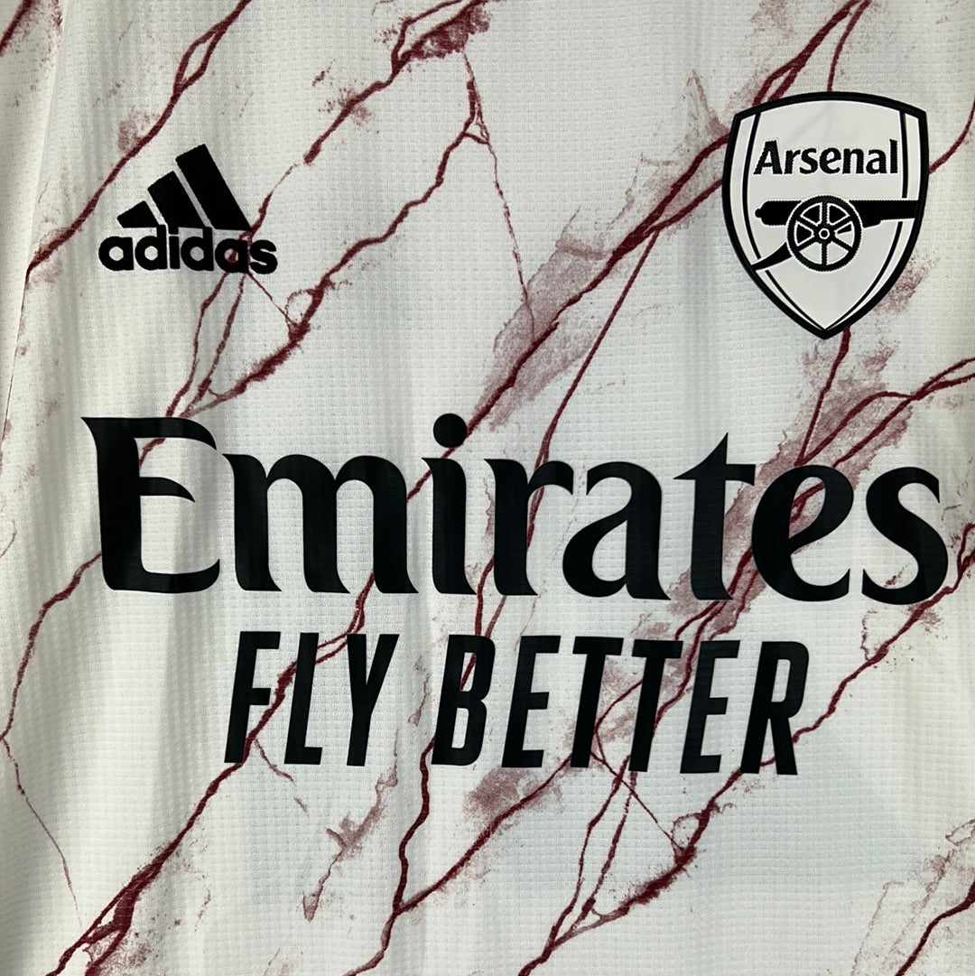 Arsenal 2020/2021 Match Issued Away Shirt - Chambers 21 v Wolves