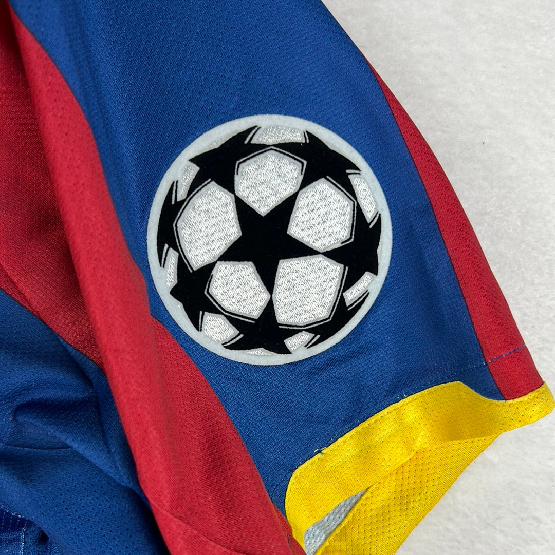 Barcelona 2010/2011 Player Issue Home Shirt - Champions League Final - Mascherano 20