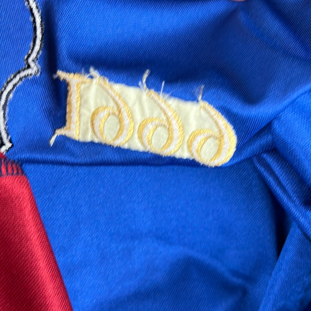 Barcelona 1999/2000 Player Issue Home Shirt - Dani 19