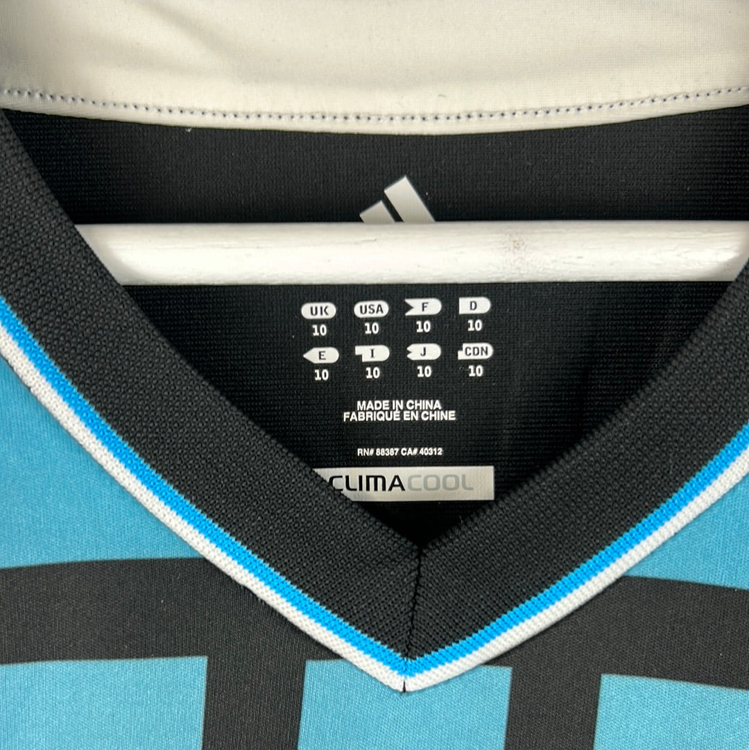 Chelsea 2011/2012 Player Issue Away Shirt - David Luiz 4