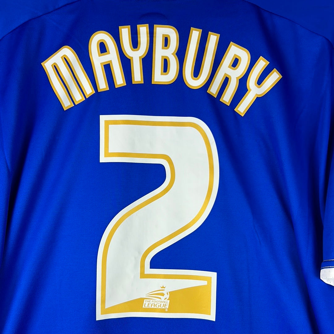 Leicester City 2006-2007 Player Issue Home Shirt - Maybury 2
