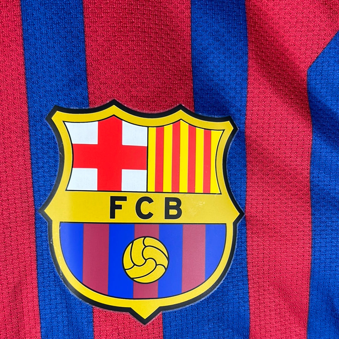 Barcelona 2011/2012 Player Issue Home Shirt - Alexis 9