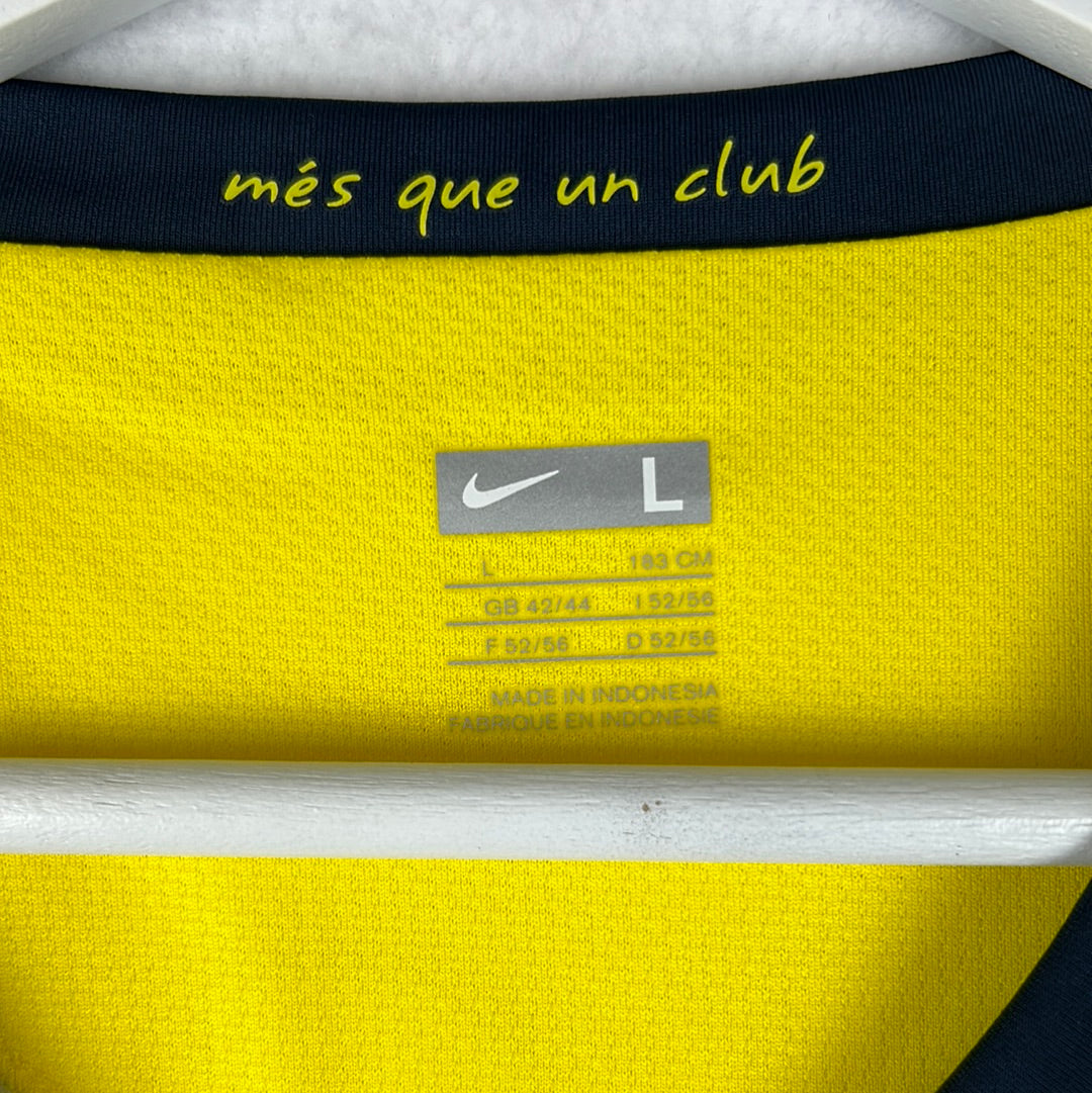Barcelona 2008/2009 Player Issue Away Shirt - Hleb 21 - La Liga