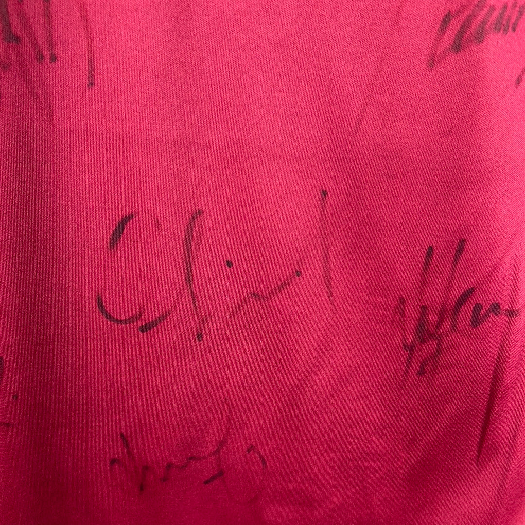 Aston Villa 2005/2006 Player Issue Home Shirt - Bouma 16 - Signed