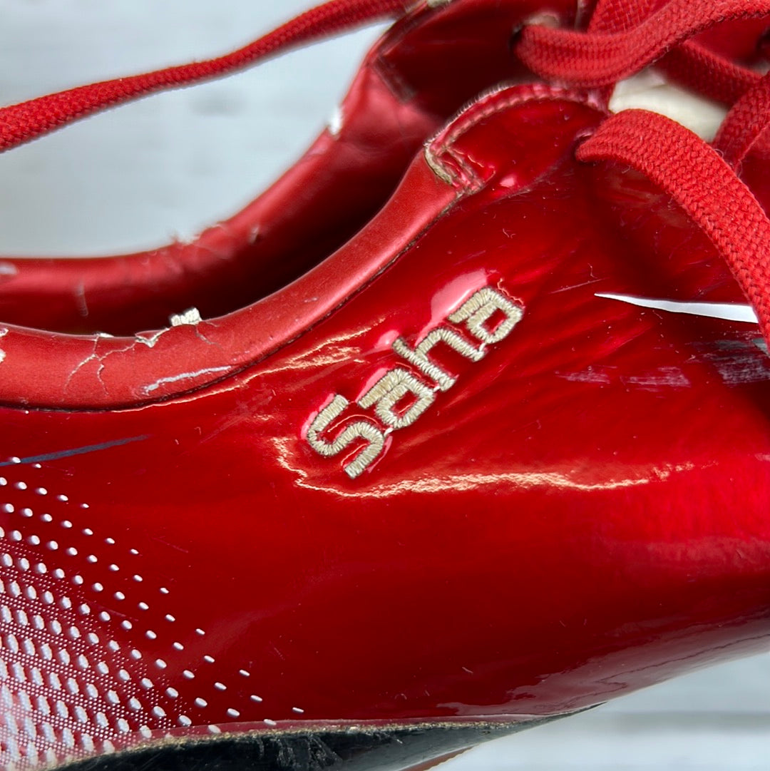 Nike Match Worn Boots - Louis Saha At Manchester United
