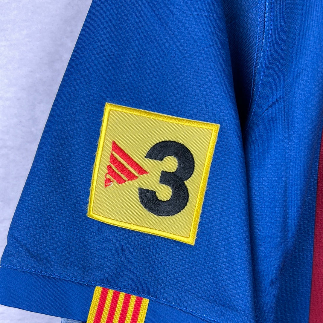 Barcelona 2006/2007 Player Issue Home Shirt - Belletti 2 - Sponsorless