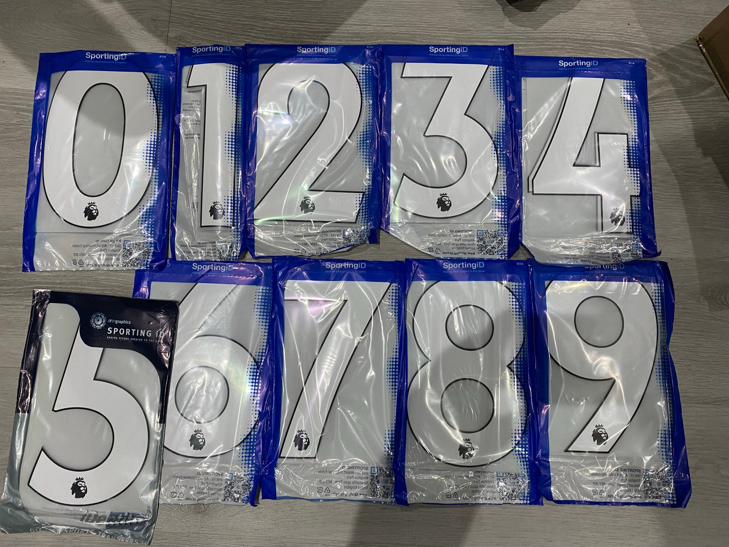 Set of numbers 0-9 x10 of each (100 total)