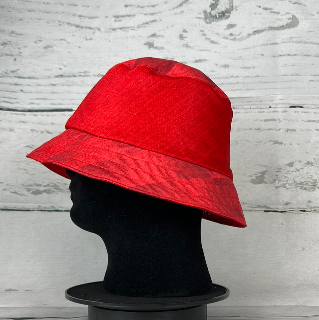 Manchester United Bucket Hat - Reworked From A 1997/1998 Home Shirt