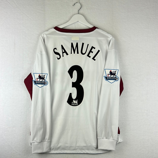 Aston Villa 2005/2006 Player Issue Away Shirt - Samuel 3