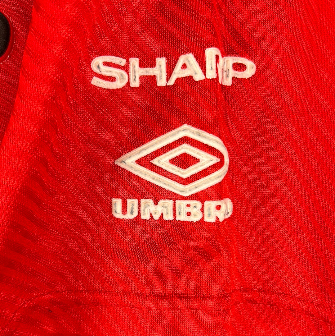 Manchester United 1995 Training Shirt - Excellent Condition