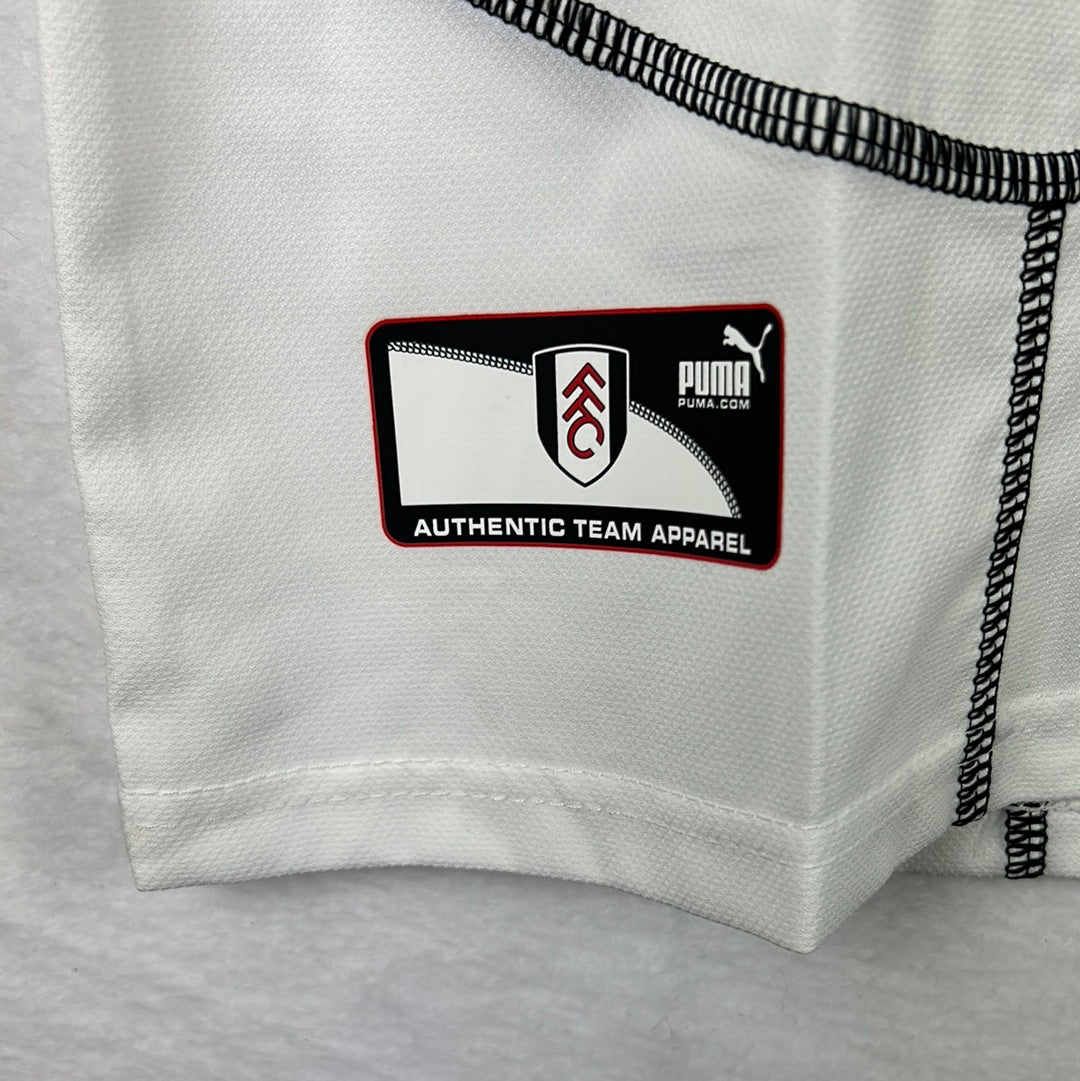 Fulham 2003/2004 Match Worn Home Shirt - Saha 8