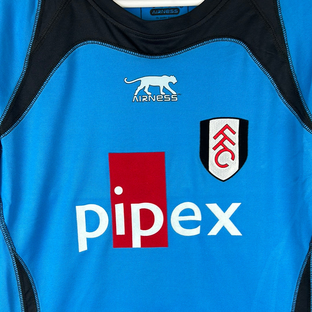 Fulham 2006/2007 Match Worn/Issued Away Shirt -Christanval 19