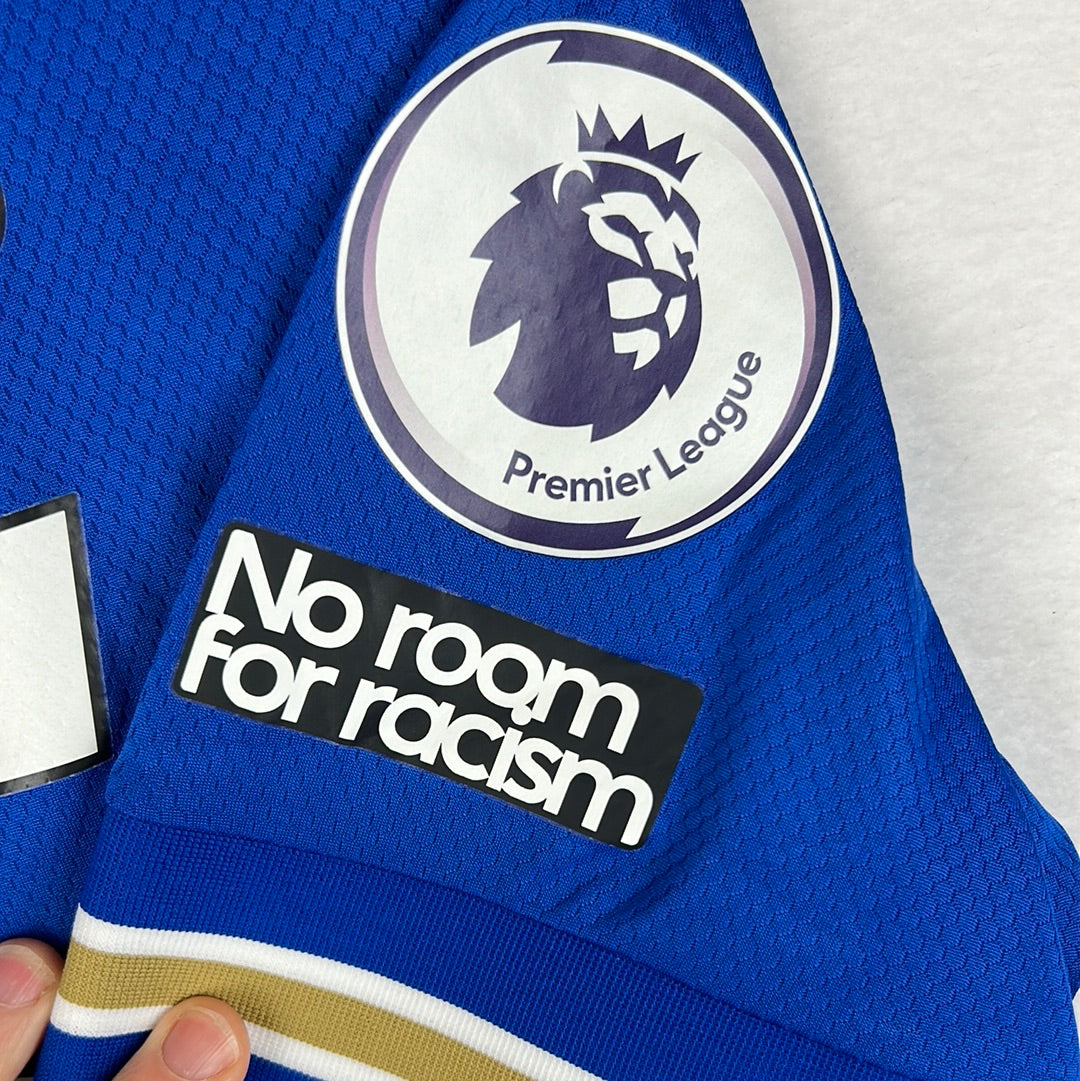 Leicester City 2020/2021 Match Worn/ Issued Shirt - Barnes 15