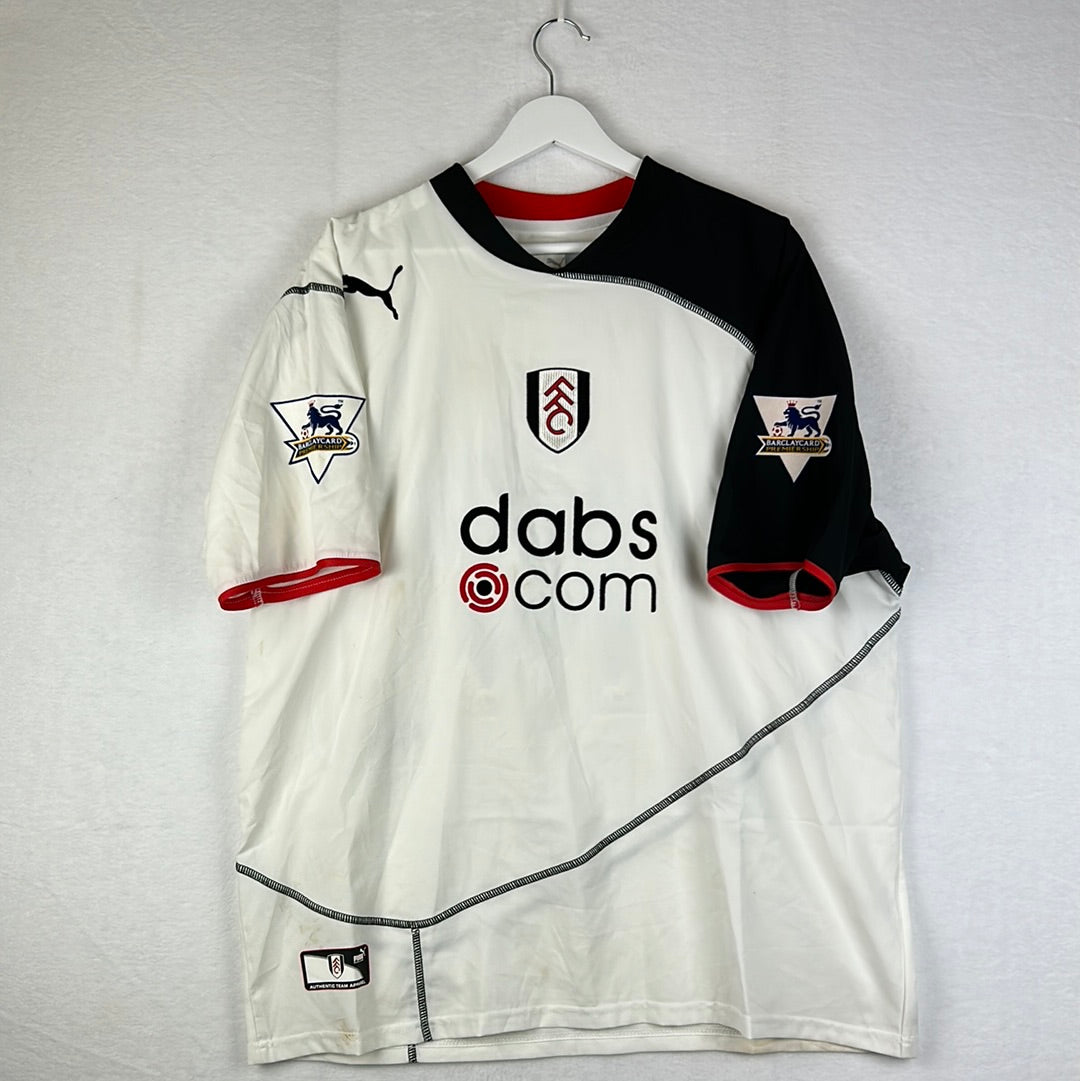 Fulham 2002/2003 Match Worn Home Shirt - Malbranque 5