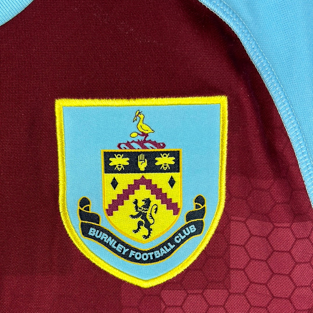 Burnley 2018/2019 Match Worn/ Issued Home Shirt - Hendrick 13