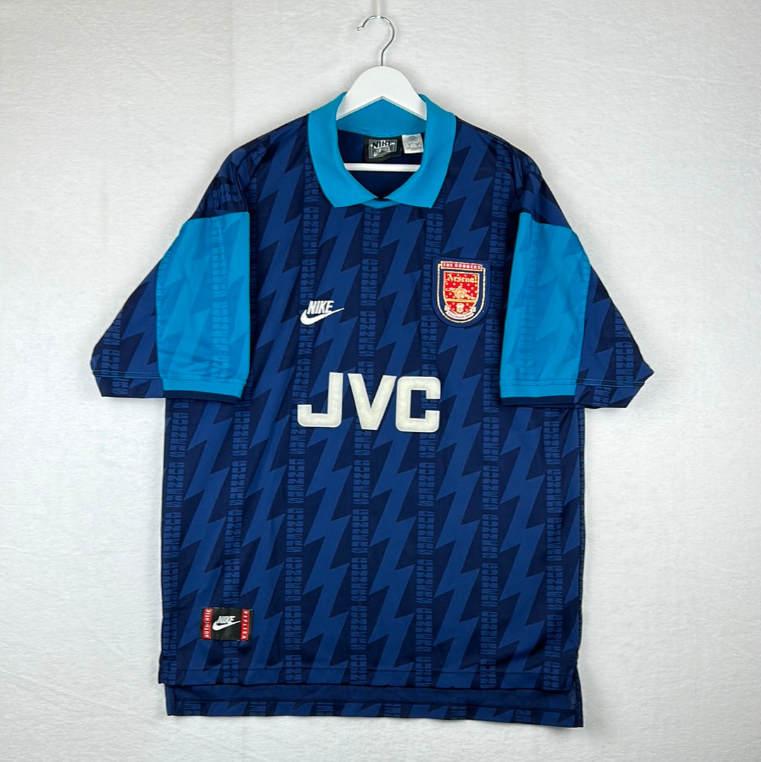 Arsenal 1994/1995 Away Shirt - Extra Large - Vintage Arsenal Shirt