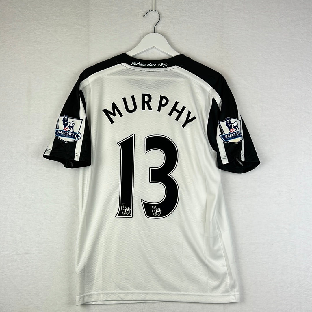 Fulham 2009/2010 Match Isssed Home Shirt - Murphy 13 - 130 Years