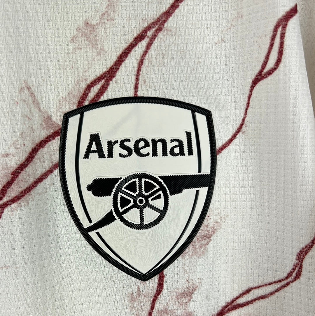 Arsenal 2020/2021 Match Issued Away Shirt - Chambers 21 v Wolves