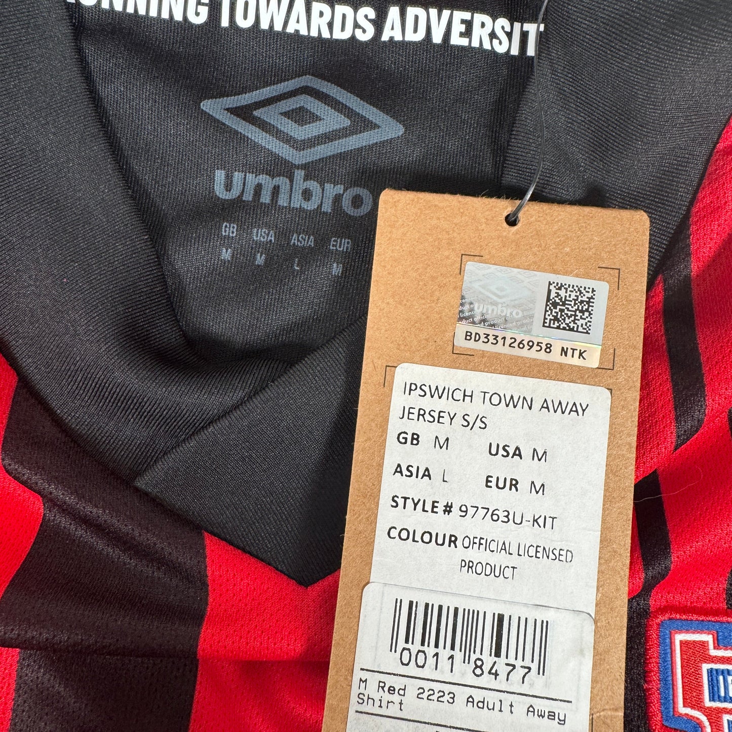 Ipswich Town 2022/2023 Away Shirt Medium BNWT